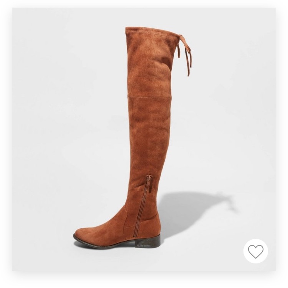 A new day microsuede over the knee boots